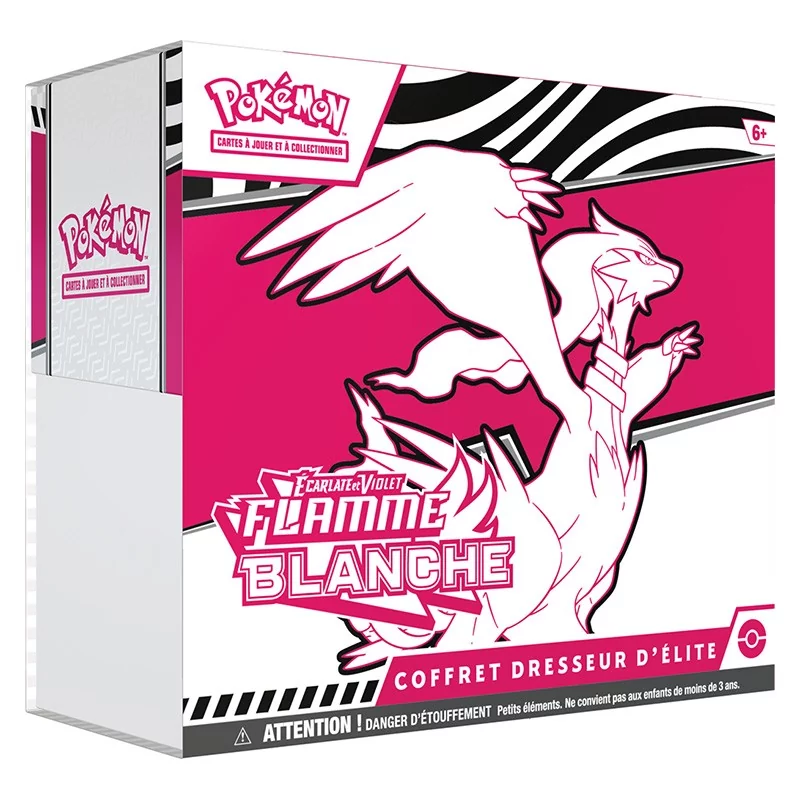 Pokémon EV10.5 : Coffret Dresseur d'Élite Flamme Blanche Pokémon EV10.5 : Coffret Dresseur d'Élite Flamme Blanche