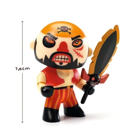 Figurine pirate Arty Toys Soscar - Djeco Figurine pirate Arty Toys Soscar - Djeco