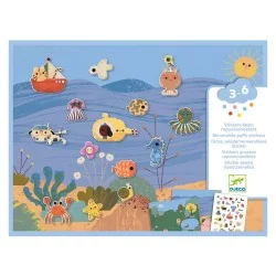 Stickers épais repositionnables Summertime - Djeco