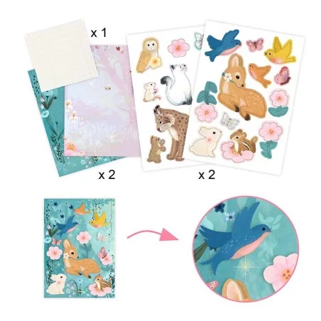 Coffret multi-activité créatif Fluffy box - Djeco Coffret multi-activité créatif Fluffy box - Djeco