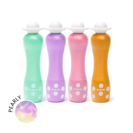 4 marqueurs gros pois Pearly - Djeco 4 marqueurs gros pois Pearly - Djeco