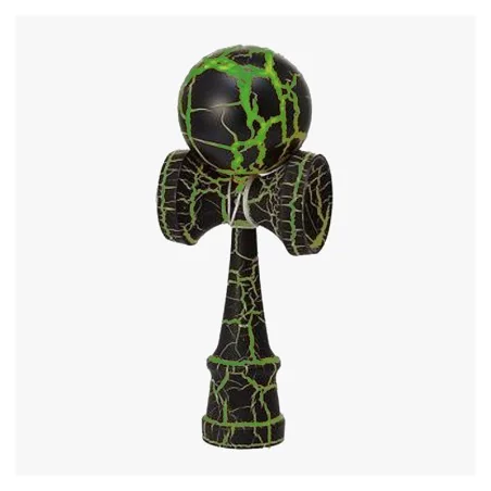Kendama Crackle Vert - Boule 6 cm