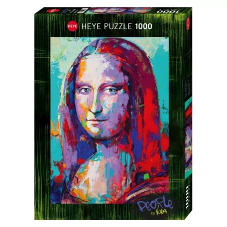Puzzle People Mona Lisa (Voka) - 1000 pièces - Heye Puzzle People Mona Lisa (Voka) - 1000 pièces - Heye