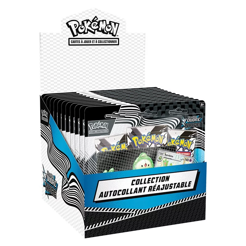 Pokémon : Tech Sticker 3-Pack Foudre Noire Pokémon : Tech Sticker 3-Pack Foudre Noire