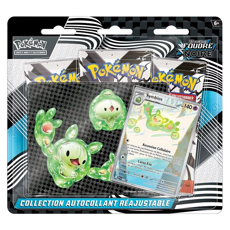 Pokémon : Tech Sticker 3-Pack Foudre Noire Pokémon : Tech Sticker 3-Pack Foudre Noire