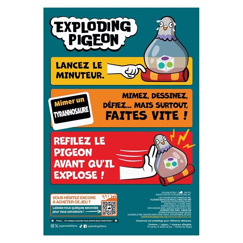 Exploding Pigeon