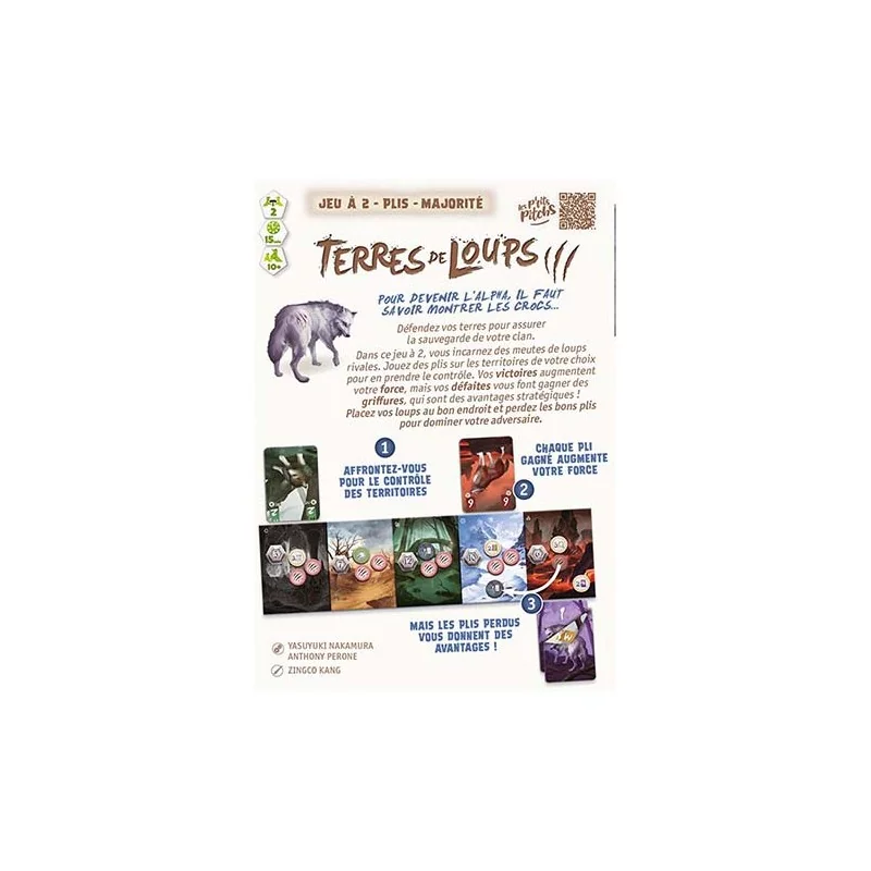 Jeu de société Terres de loups Jeu de société Terres de loups