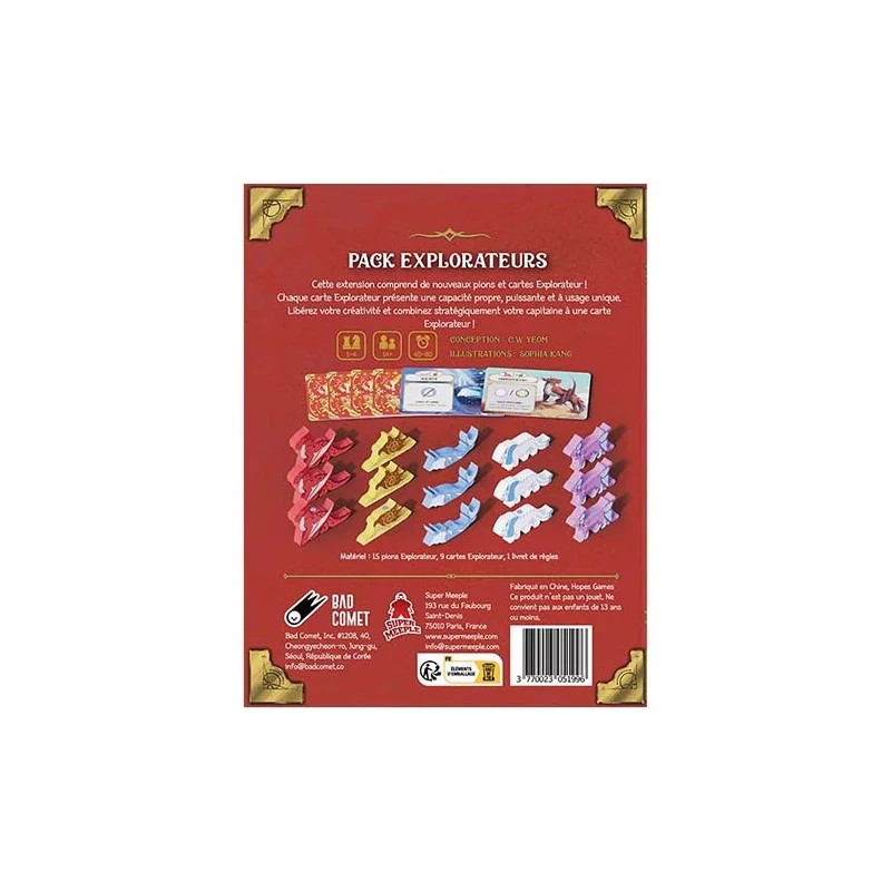 Jeu de société Wondrous Creatures – Extension Pack Explorateurs Jeu de société Wondrous Creatures – Extension Pack Explorateurs