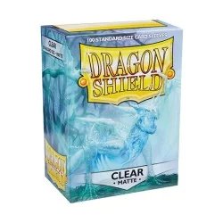 Protège-cartes Dragon Shield Matte : Clear