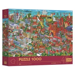 Puzzle 1000 pièces - 40ème anniversaire Tri-ville - Trefl