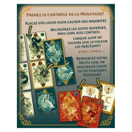 Jeu de société Moonlight - Le territoire des loups Jeu de société Moonlight - Le territoire des loups