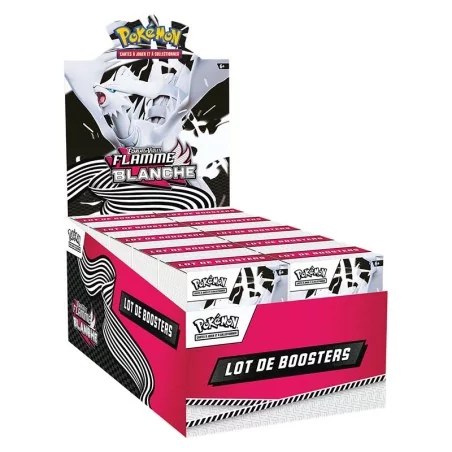 Pokémon : Bundle - 6 boosters Flamme Blanche Pokémon : Bundle - 6 boosters Flamme Blanche