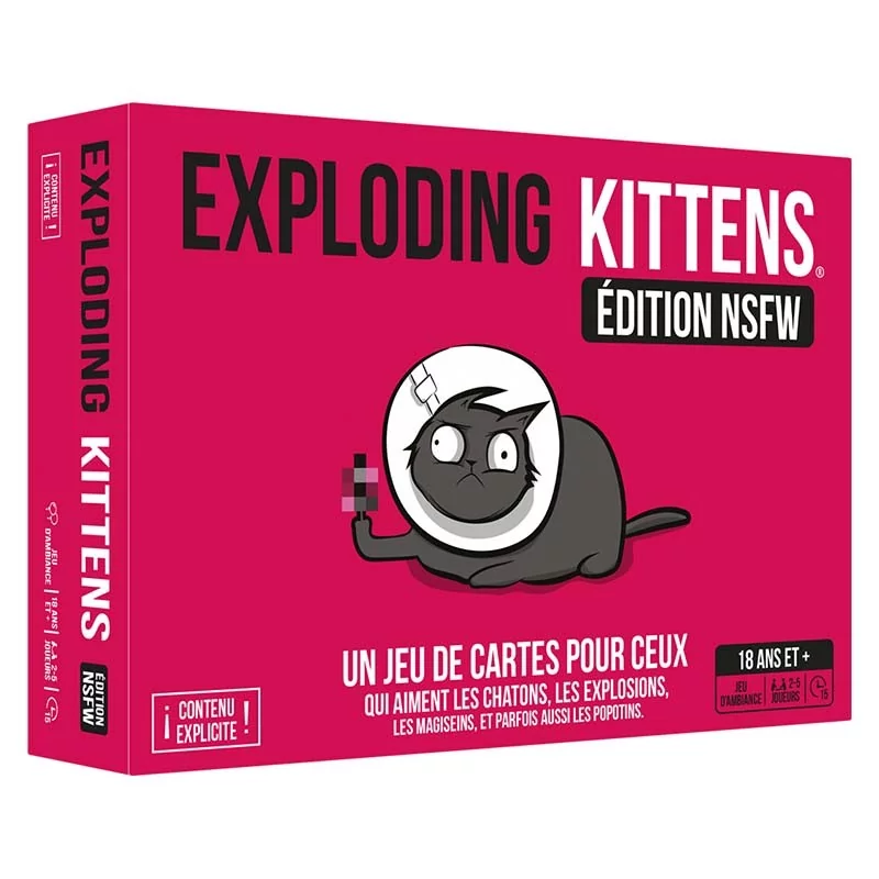 Exploding Kittens : NSFW Edition – Rose Exploding Kittens : NSFW Edition – Rose