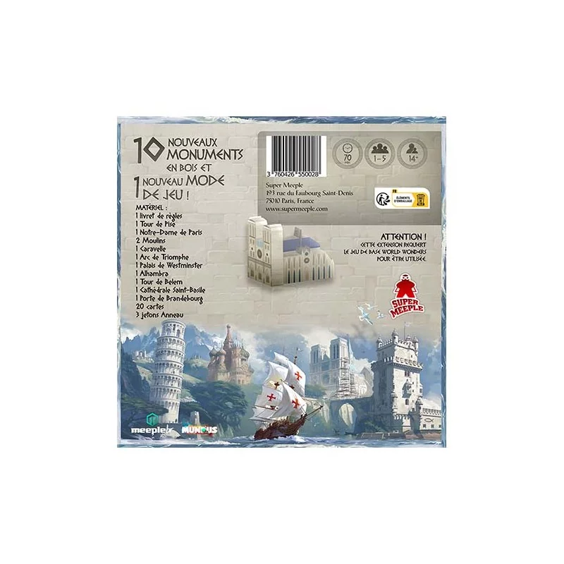 World Wonders : Extension Europe World Wonders : Extension Europe