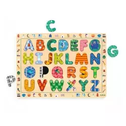 Puzzle ABC en bois - 26 pièces - Djeco