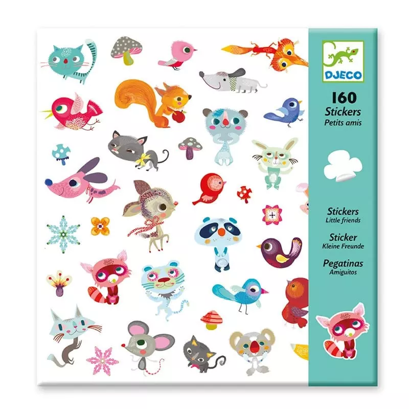 160 Stickers petits amis Djeco