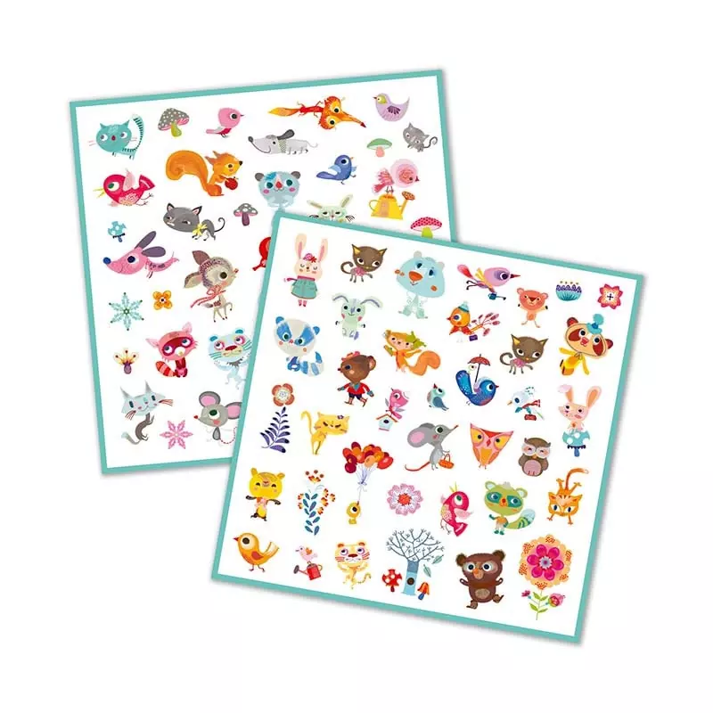 160 Stickers petits amis Djeco