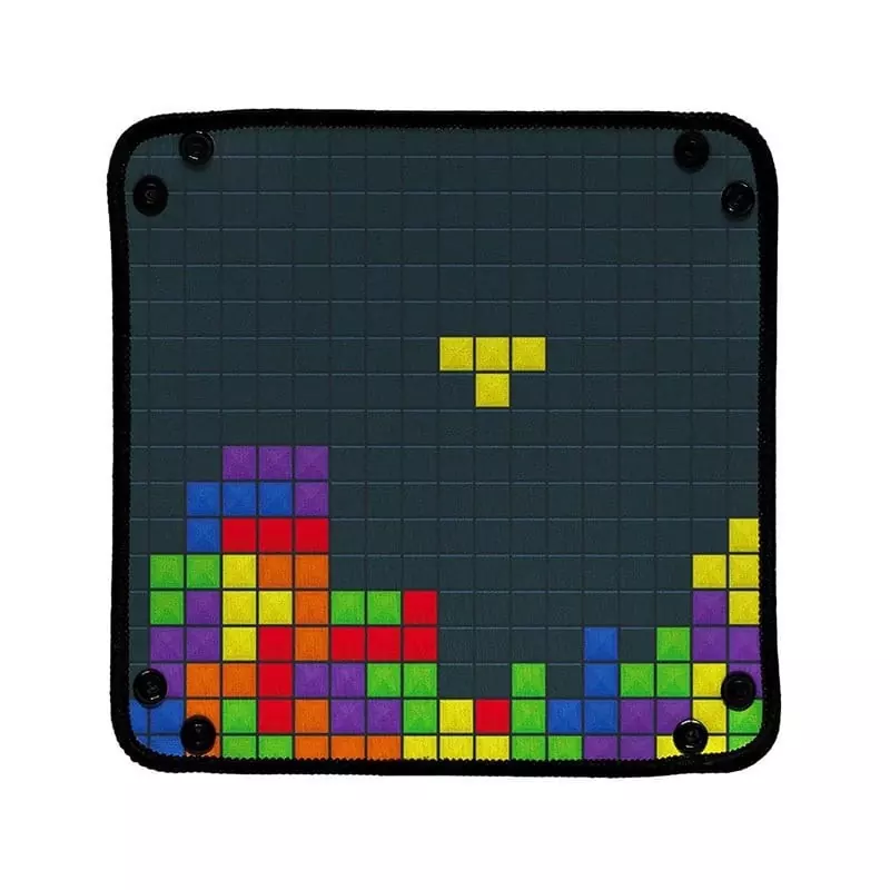 Piste de dés néoprène Retro Tetris 