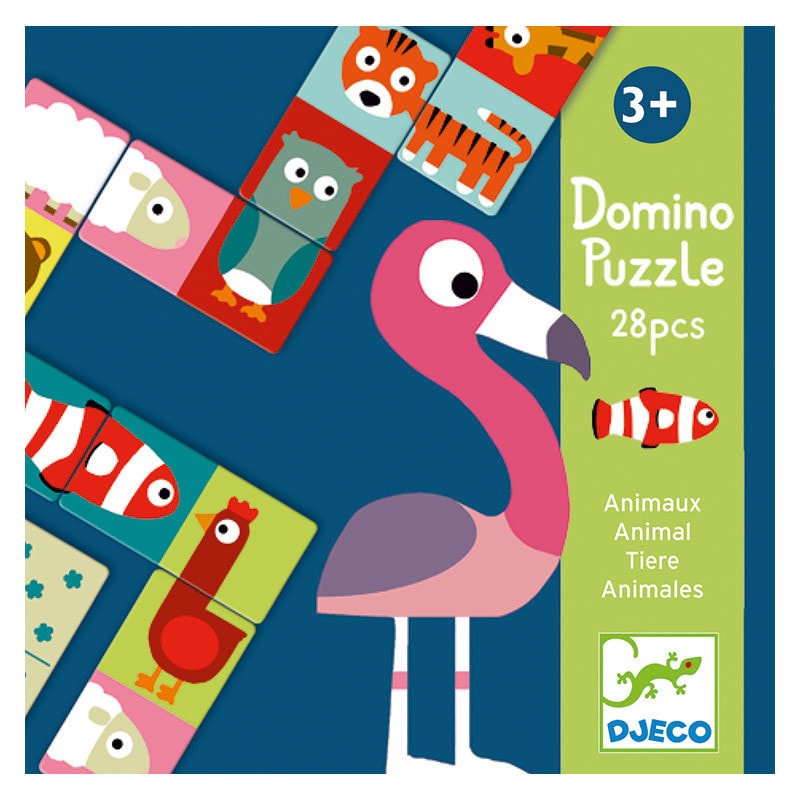 Domino animo-puzzle
