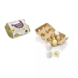 Boites d'oeufs en bois 