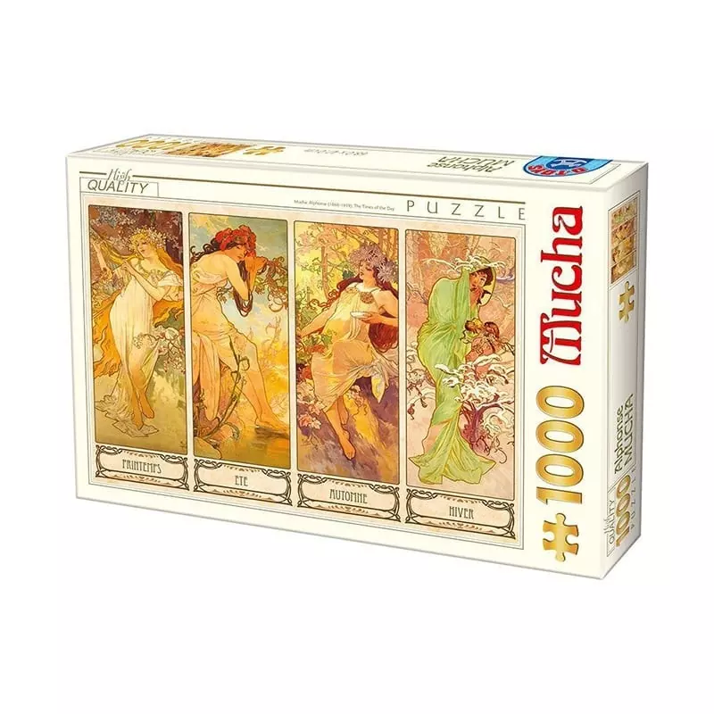 Puzzle Saisons 2 (Mucha) 