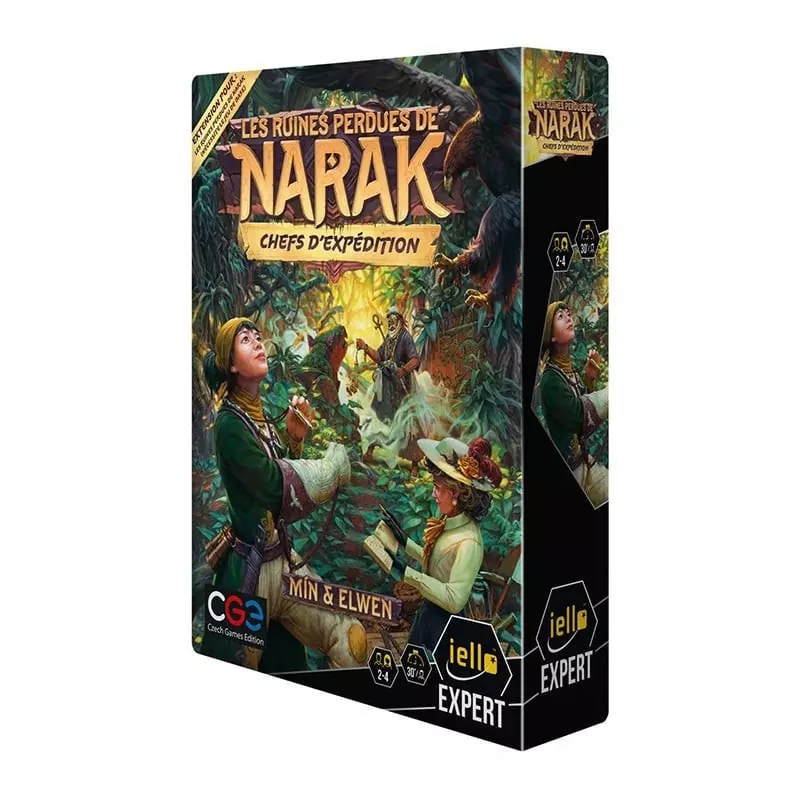 Les Ruines de Narak : Chefs d'expédition 