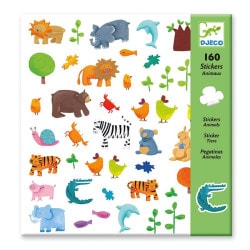 160 Stickers : Animaux