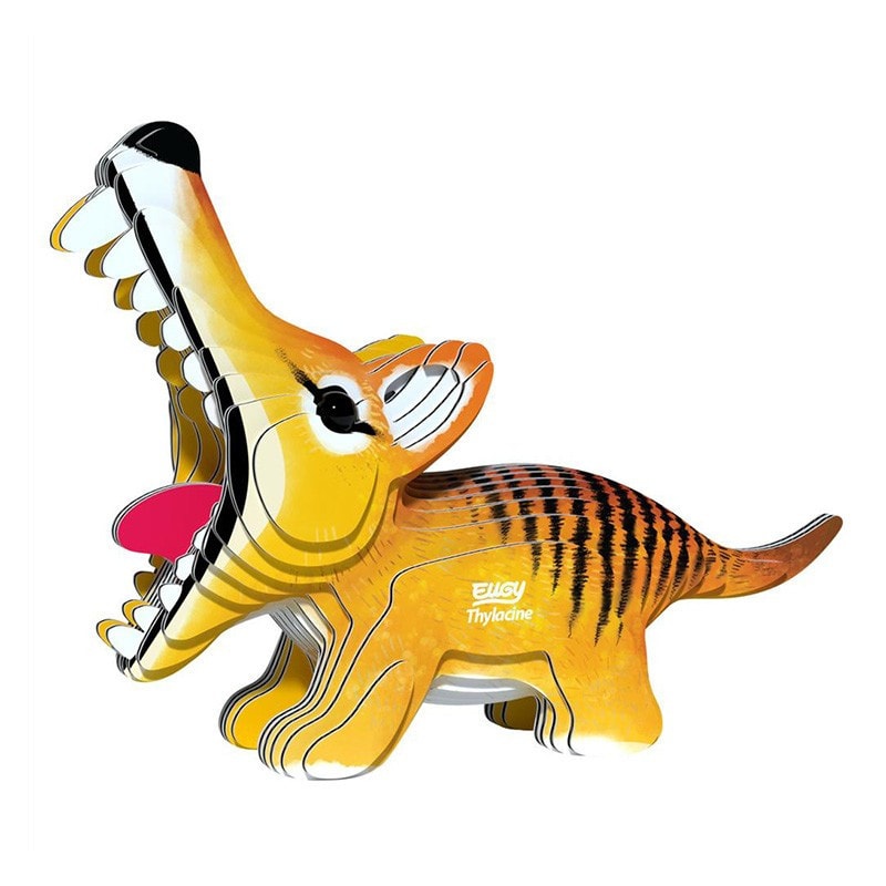 Eugy 3D Modèle - Tigre de Tasmanie 