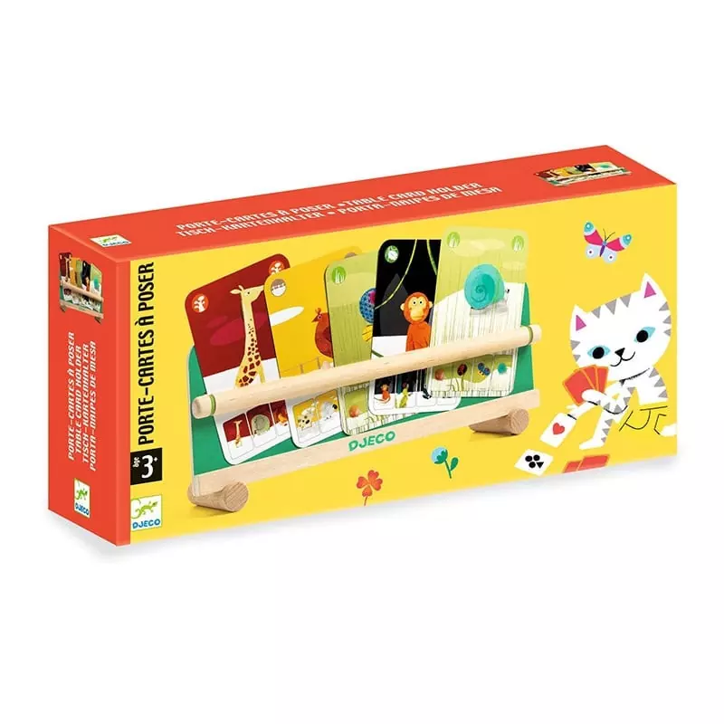 Porte cartes chat pour enfant - Djeco - 4,90€
