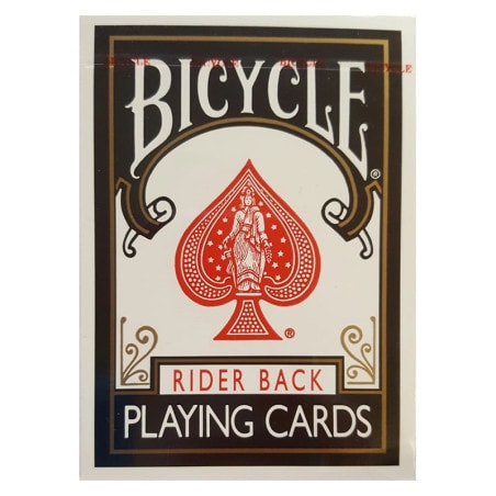 Cartes Bicycle Dos noir 