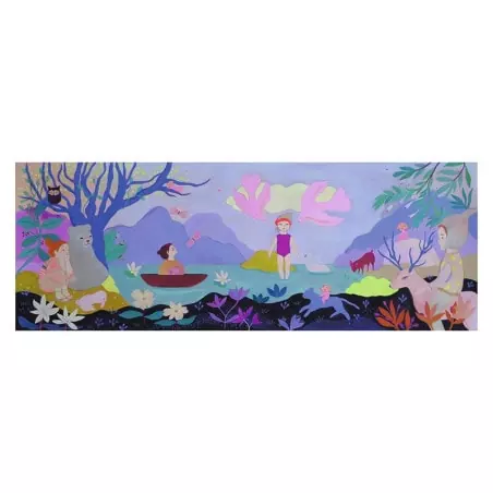 Puzzle Gallery Children's Lake - 100 pièces - Djeco