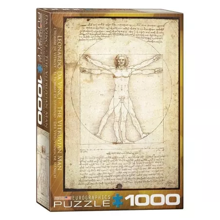 Da Vinci - L'homme de Vitruve - Eurographics 1000p 