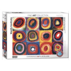 Etude de couleurs - Kandinsky - Eurographics 1000p 