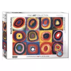 Etude de couleurs - Kandinsky - Eurographics 1000p 