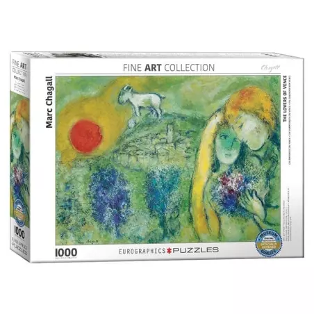Chagall - Les amoureux de Venise - Eurographics 1000p 