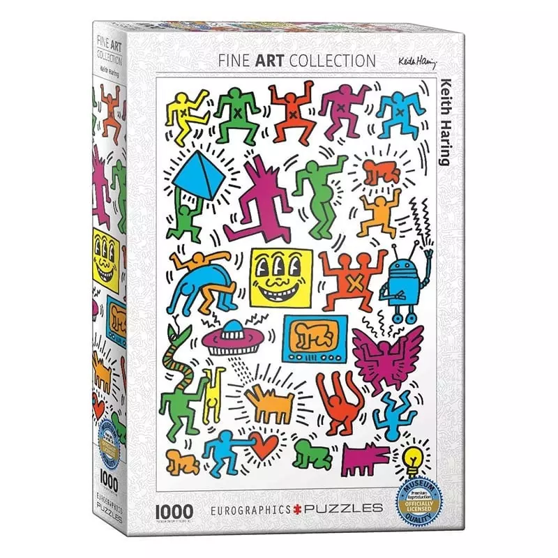 Keith Haring - Collage - Eurographics 1000p 