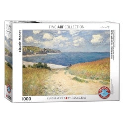Champ de coquelicots - Claude Monet - Eurographics 1000p 