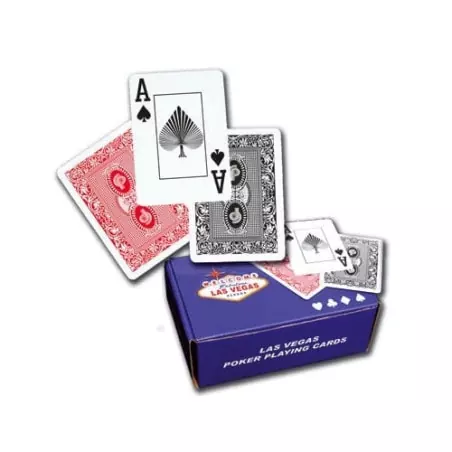 Cartes Poker 100% plastique éco 