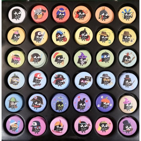Badge/Magnet Chouette Zulu 