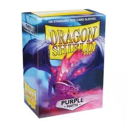 Dragon Shield Matte : Purple (100 sleeves) 