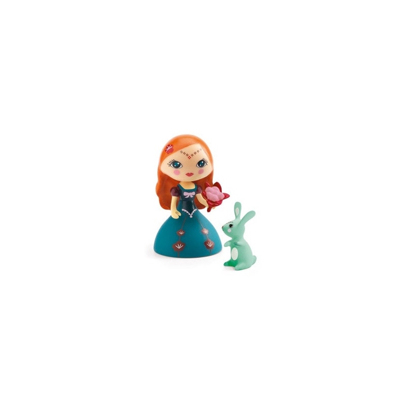 Figurine Arty Toys princesse - Fédora et rabbit - Djeco