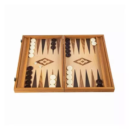 Backgammon manopoulos 38cm Noyer 