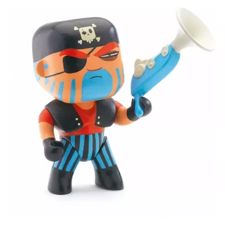 Figurine Arty Toys pirate - Jack Skull - Djeco