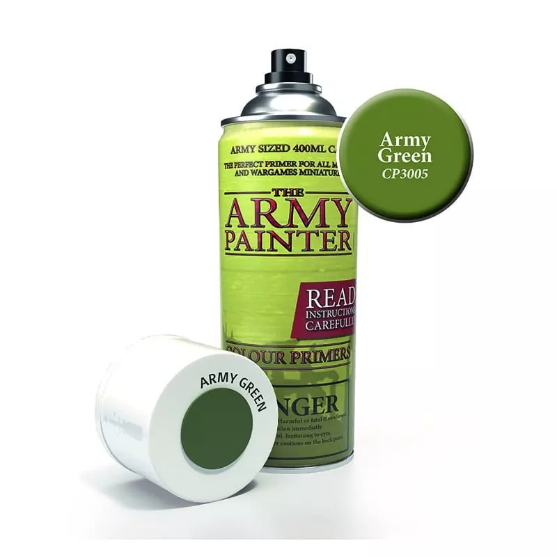 Army Painter : Base Primer - Army Green 