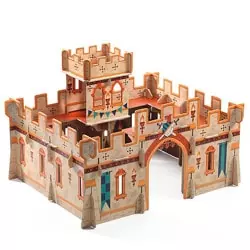 Château médiéval 3D - Décor Pop to Play Djeco