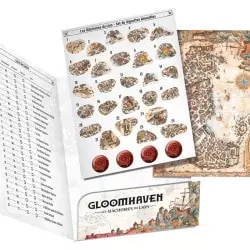 Gloomhaven : set de stickers repositionnables Mâchoires du Lion 