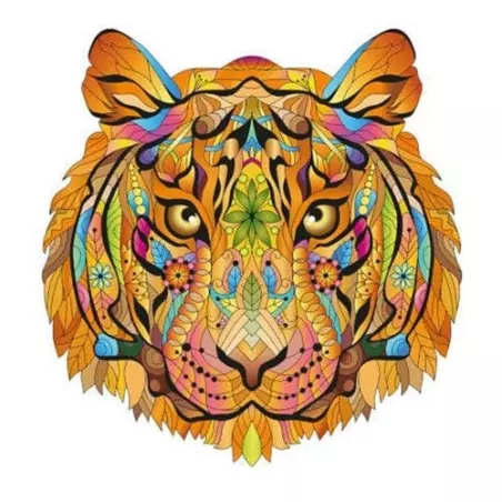 Puzzle en Bois : Tigre 