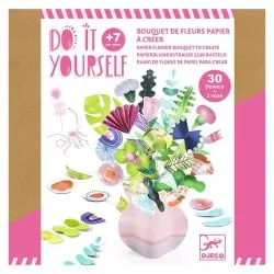 Do it yourself : Bouquet de fleurs papier à créer 