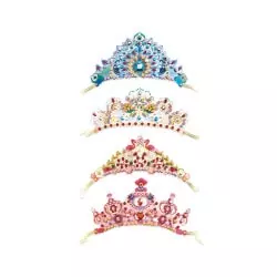 Comme une princesse - 4 Diadèmes à décorer - Do it yourself Djeco