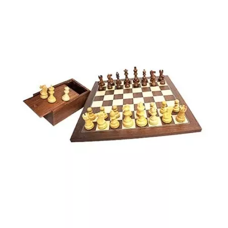 Ensemble Echecs Prestige Erable/Palissandre Ensemble Echecs Prestige Erable/Palissandre